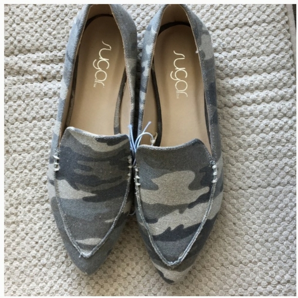 💖👉Closeout! Camo flats, women's - Picture 2 of 13